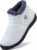 LAZAZAFI Stivali Ragazze Ragazzi Invernali Stivali da Neve Impermeabili Caldo Peluche Bambini Stivaletti All’aperto Antiscivolo Scarpe Trekking – B0DF2N1NQB