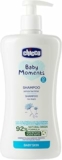 Chicco Baby Moments Shampoo Senza Lacrime, Shampoo Per Bambini Senza Parabeni, Non Irrita Gli Occhi, Ingredienti Di Origine Naturale, Prorietà Idratanti Ed Emolienti, 0+ Mesi, 500 ml – B09JSN682Y