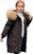 amropi Bambini Ragazze Cappotto con Pelliccia Cappuccio Inverno Parka Piumino Giacca per 5-13 Anni – B0B76JB31K