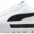 Unisex Youth Puma Rebound V6 Lo Jr Sneakers, Puma White-Puma Black-Archive Green, 38.5 EU – B0BLCQF11Q