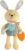 Chicco My Sweet Doudou Congilietto Coccolone, Morbido Coniglietto Realizzato con Diversi Tessuti, con Carotina in Plastica Morbida per Dentizione, Giochi Bambino, 0 Mesi+ – B0C2Z8938S