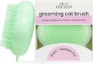 Tangle Teezer Pet Teezer Cat Brush – Animali Domestici Spazzola Gatto e Gattini – pettine cattura togli peli gatti – a doppio livello per pelo corto e medio – Dona morbidezza e lucentezza – Verde – B09TPPFHWL