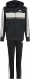adidas Unisex – Bambini e ragazzi SEASONAL ESSENTIALS TIBERIO 3 STRIPES FLEECE TRACKSUIT – B0CZXZYQ9X