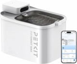PETKIT EVERSWEET MAX Fontanella per Gatti Senza Fili, 3L Fontana per Gatti con Sensore,26dB Ultra Silenziosa, Controllo Intelligente dell’applicazione,5000 mAh 83 Giorni di Autonomia – B0CXPG7K79
