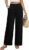 Pantaloni Donna Estivi Cotone Pantaloni Larghi Leggeri Pantalone Elastico Vita Pantaloni Eleganti Casual da Spiaggia Comodi Tinta Unita con Tasche – B0GCD829BG