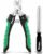 Candure Tagliaunghie Cane e Gatto con Guardia per Protezione Cani – Acciaio Inossidabile Tagliaunghie Gatto Professionale per Veterinaria e Uso Personale (Verde, Medio a Piccolo) – B09BBBC37S