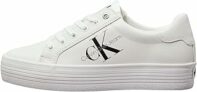 Calvin Klein Donna Sneakers Vulcanizzate Vulc Flatform Laceup Low Lth Zeppa – B0BHSBGKSL