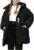 Giacca per Bambina con Cappuccio Cappotto Addensato Giacche – B0HFH6G8SS