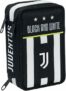 Seven Astuccio Scuola Juventus 3 Zip, Bianco Nero, Triplo Scomparto Completo di Matite, Penne e Pennarelli, Accessori Juventus Scuola, Accessori per Zaino Bambini e ragazzi – B0875CYYSD