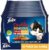 Felix Purina Le Ghiottonerie Doubly Delicious Cibo Umido per Gatti con Manzo e Pollame, Tacchino e Fegato, 48 Buste da 85 g – B08YD4968F
