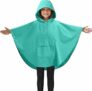 JEMIDI Mantella Antipioggia Bambino Bambina – Poncho Impermeabile Bambini – Mantellina Pioggia – Cambia Fantasia Bagnato – Abbigliamento Unisex – con Tasca e Borsa – B0D362SQTK