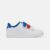 Reebok Court Clean Hook & Loop Straps, Scarpe da Ginnastica Unisex-Bambini e Ragazzi – B0DMWRT542