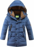 Vogstyle Bambini Giubbotto Piumino Invernale Ragazzi Ragazze Leggero Impermeabile Cappotto con Cappuccio – B076D3GZZY