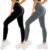 SINOPHANT 2 Confezione Leggins Sportivi Donna a Vita Alta, Pantaloni Yoga Controllo della Pancia Opaco Elastici Leggings – B0C9GT8QMV