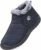 LAZAZAFI Stivali Ragazze Ragazzi Invernali Stivali da Neve Impermeabili Caldo Peluche Bambini Stivaletti All’aperto Antiscivolo Scarpe Trekking – B0DF2QKG51