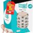 APUNOL Carillon Neonati, Peluche per Nanna, Luce Notturna Bambini Ricaricabile USB Regalo Neonate Giocattolo Teddy con Sensore di Pianto, Proiettore Stele e Rumori Bianchi – B08BR7FB9D