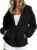 Felpa Donna con Zip e Cappuccio Felpe Sportiva Leggero Giacca Zip Up Hoodie Cotone Manica Lunga Sweatshirt Aperto con Tasche e Cerniera Felpe Casual Primavera Autunno Pullover Oversize Tinta Unita – B0HF4G92PQ