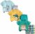 XM-Amigo Set di 3 Magliette a Maniche Corte per Bambini Neonato Ragazzi Ragazzino, a Mezza Manica,Confezione da 6 (6 Mesi-5 Anni) – B08YXJNJHQ