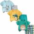 Tommy Hilfiger Ragazzi 2-Pack Organico Cotone Girocollo T-Shirt, Deserto Cielo/Bianco – B0845CCNVG