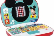 Disney Baby Clementoni – Il Mio Primo Laptop Mickey, Gioco Educativo Computer Bambino 12+ Mesi, Centro attività Prima Infanzia, Insegna Lettere e Numeri in 2 modalità di Gioco, Lingua Italiana, 17834 – B0C6N1WT63