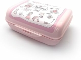 Fackelmann Lunch Box M “Princess” 1.47L, 17,5x12x7 cm – Portamerenda Bambine in PP con Clip – Ideale Scuola, Asilo -Per spuntini e merenda, Lavabile in Lavastoviglie, Linea Mini Cooking – B0FFMPQRTQ