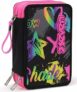 Seven Astuccio Scuola 3 Zip, Nero Fucsia, Iridescent, Portapenne Triplo Scomparto Accessoriato Con Penne, Matite e Colori, Accessori Scuola, Accessori Zaino, Scuola & Tempo libero, Bambina Ragazza – B0875B1L6C