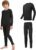 AMZSPORT Biancheria Intima Termica per Bambini, Set Intimo a Manica Lunga per Ragazzi, Comfort e Traspirabilità per lo Sci, il Calcio e gli Sport Invernali – B0D3X85WGB