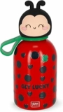 Legami – Borraccia Termica per Bambini Hot&Cold BFF, Ladybug, in Inox 18/8 a Doppio Strato con Chiusura ermetica, Conserva il Caldo per 12h e il per Freddo 24h, Capacità 310 ml – B0GK91RDBT