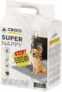 Croci Super Nappy Carboni attivi – Tappetini Igienici per Cani 57×84 cm – 30 pezzi, Traverse Cani e Animali Domestici, per Pipi Cane e Gatto Ultra Assorbenti Usa e Getta, Antistrappo e Antiodore – B06X6MW4XL