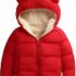 ZSHOW Cappotto Lungo Invernale Caldo Parka con Cappuccio in Pelliccia Giacca Imbottita Spessa Antivento Capispalla Idrorepellente Bambina – B089YRSPTM