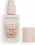 Makeup Revolution, Skin Silk Serum Foundation, Light to Medium Coverage, Contains Hyaluronic Acid, F10, 23ml – B0CRVTKGBF