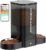 HoneyGuaridan 5L Distributore Automatico Cibo Gatti Adatto a Due Gatti, Dispenser Crocchette Gatto Con 2.4G/5G WiFi, Programmabile 6 Pasti al Giorno, Registrazione Vocale 10s, Doppia Alimentazione – B0FNWHXP1V