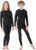 Homord Set Intimo Termico Bambino Traspirante Tessuto di Carbone di bambù Intimo Funzionale Set Biancheria Intima Termica Buono per Il Calcio, Lo Sci, l’hockey su Ghiaccio, la Corsa, Il Sonno – B0B8BVZ42W