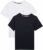Tommy Hilfiger Ragazzi 2-Pack Organico Cotone Girocollo T-Shirt, Deserto Cielo/Bianco – B0845CCNVG