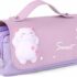 Astuccio di Grande Capacità, Astuccio con 4 Scomparti, Astucci Bambini, Cose per la Scuola, Adatto per Scuola, Ufficio, Studenti, Ragazzi, Ragazze (Rosa) – B0FRRTLDV3