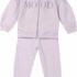 Pigiama Bambina Bambino Set di Seta con Fascia Pigiama Corto Bambina Bottoni Pigiama Indumenti da Notte Abbigliamento per Casa Set di Abbigliamento – B0F54H6BP2