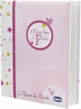 Chicco Libro Nascita Per Neonati E Bambini, Album dei Ricordi, Diario Con Spazi Per Note E Fotografie, Rosa, ‎27.5x25x3 cm, Idea Regalo – B009FWE21M