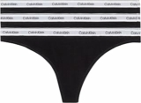Calvin Klein Perizoma Donna CK Confezione 3 Capi Thong Elastico a Vista Cotone Elasticizzato Articolo QD5209E – B0C8FBPFLN