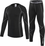 Leeboom Intimo Termico Bambini Traspirante Maglia Termica Bambino Asciugatura Rapida Intimo Funzionale Set da Bambina e Bambino per Running, Sport Invernali – B0BDMD7J2H