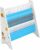 SONGMICS Libreria per Bambini, Scaffale Organizzatore, con Accessorio Anti-ribaltamento, per Camera dei Bambini, Camera da Gioco, Asilo Nido, Scuola, 62,5 x 28 x 60 cm, Salvaspazio, Bianco GKR72WT – B07QN2JHL9