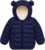 JiAmy Giubbotto Bambino Bambina Invernale Con Cappuccio, 9 Mesi-8 Anni – B0H6ZL1MB1