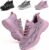 Bawalon Scarpe Antinfortunistiche Donna Leggere Scarpe da Lavoro on Punta in Acciaio Comode Traspiranti Antiscivolo Scarpe Sicurezza Donna Viola – B0CX4YT1TT