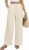 Pantaloni Donna Estivi Cotone Pantaloni Larghi Leggeri Pantalone Elastico Vita Pantaloni Eleganti Casual da Spiaggia Comodi Tinta Unita con Tasche – B0GCCMRKNH