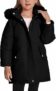 FEOYA Ragazza Giubbotto Resistente All’Acqua Pesante Bambina Piumino Invernale Pile Bambini Giacca Da Sci Impermeabile Giaccone Parka Da Neve Lungo Teddy 3-11 Anni – B0FK4M67X8