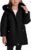 FEOYA Ragazza Giubbotto Resistente All’Acqua Pesante Bambina Piumino Invernale Pile Bambini Giacca Da Sci Impermeabile Giaccone Parka Da Neve Lungo Teddy 3-11 Anni – B0FK4M5FKS