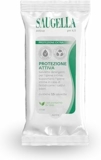 Saugella Attiva, Salviettine Intime Antibatteriche, pH 3.5, con Estratto di Timo, ottimo Post Parto, in Gravidanza, Durante il Ciclo Mestruale, in Palestra o in Viaggio, 15 Salviette Monouso – B0DWY34D3F