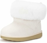Gaatpot Stivali per Bambine e Ragazze Stivaletti da Neve Ragazzi Fodera Scarpe con Invernali Bambini Stivale con Imbottitura Calda 20-29EU – B0DFCFDP44