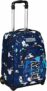 Seven Trolley Fisso, SpottyBlue, Blu, 2 in 1, Doppio Uso, Trolley e Zaino, Zaino Scuola Viaggio, Bambino Ragazzo – B0D2LPCY9W