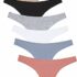 BeReady Mutande Donna Cotone Slip Donna Seducente Cotone Intimo Set Mutandine a Vita Bassa Bikini Underwear Pacco da 6 – B0CKXQ4DFS