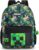 Minecraft Zaino multicolore Steve & Creeper | Borsa con cerniera e stampa grafica per il ritorno a scuola | Bambini che trasportano libri | Merchandising unisex per bambini – B0FN4LMDPY
